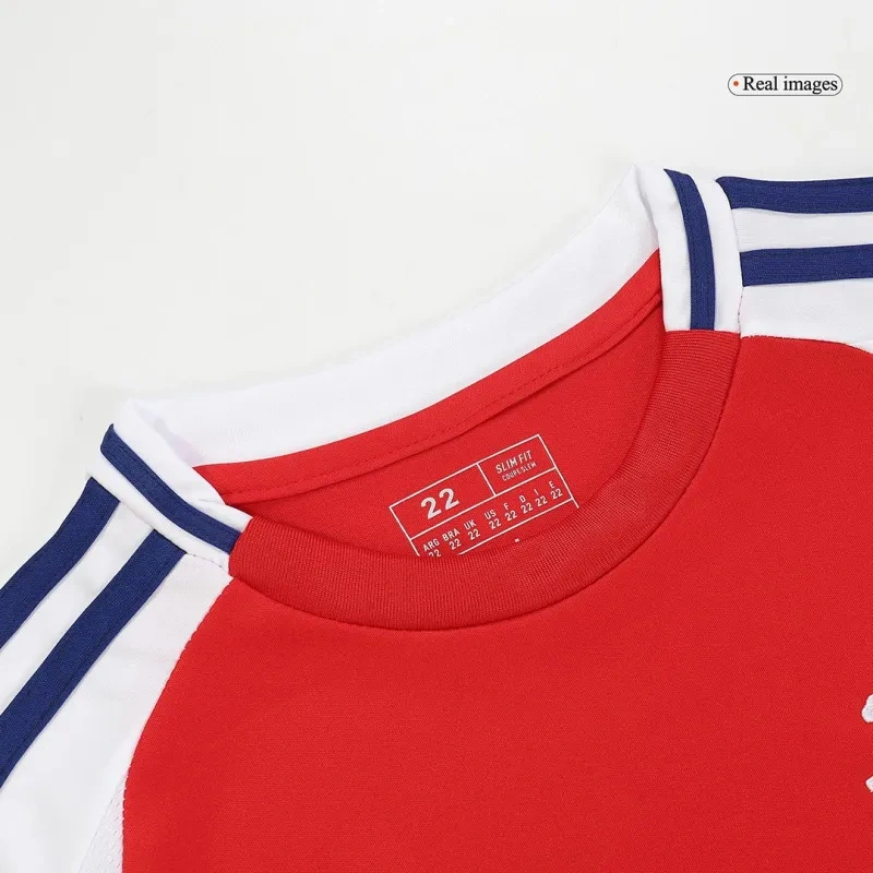 Kids Arsenal Home Jersey Kits(Jersey+Shorts+Socks) 2024-25 - 图片 7
