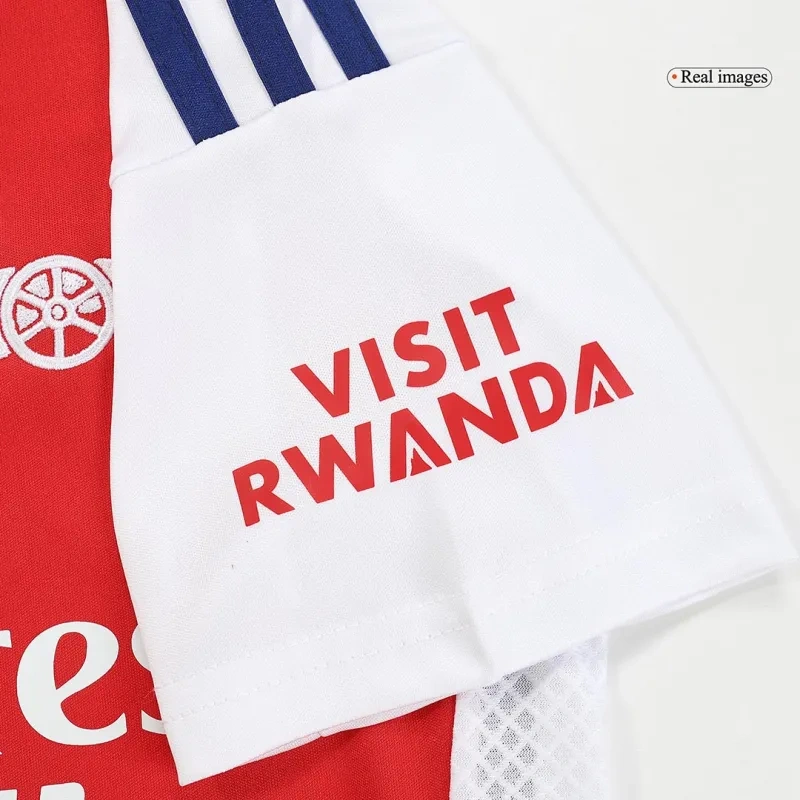 Kids Arsenal Home Jersey Kits(Jersey+Shorts+Socks) 2024-25 - 图片 3