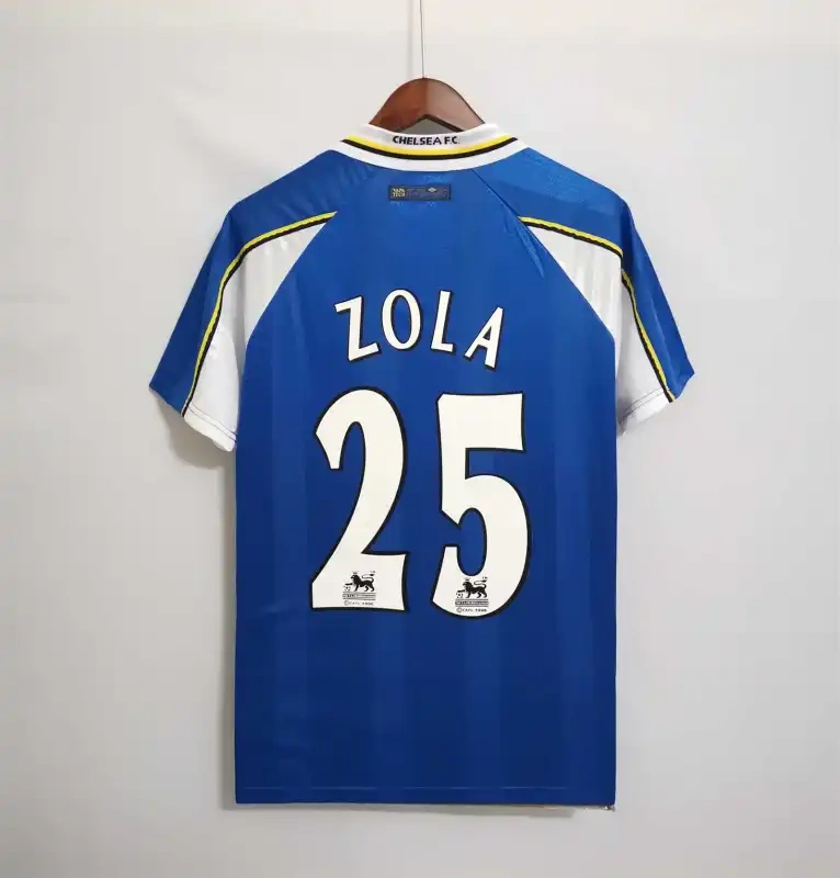 Chelsea 1997/99 Retro Jersey Home - 图片 3